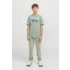 JACK & JONES JUNIOR T-shirt JJELOGO met logo zachtgroen