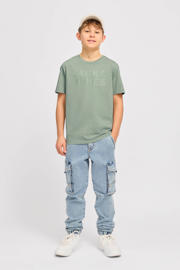 thumbnail: JACK & JONES JUNIOR T-shirt JJECORP LOGO met logo zachtgroen