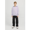 JACK & JONES JUNIOR hoodie JORVESTERBRO met tekst lila