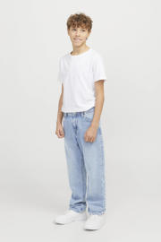thumbnail: JACK & JONES JUNIOR high waist relaxed fit jeans light blue denim
