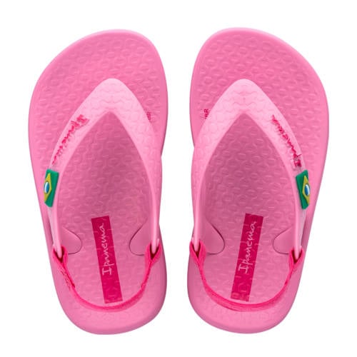 Ipanema Anatomic Soft Baby teenslippers met hielbandje roze Meisjes Rubber