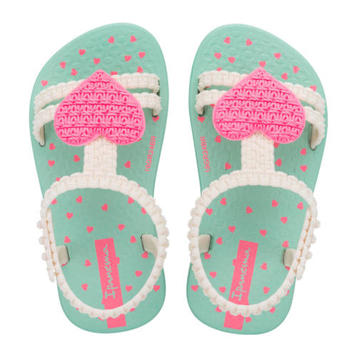 Ipanema My First Ipanema sandalen mintgroen/ecru Meisjes Rubber Meerkleurig