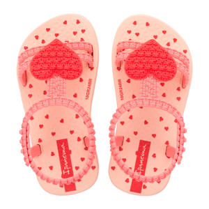 My First Ipanema sandalen zalm/rood
