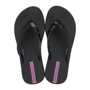  teenslippers zwart
