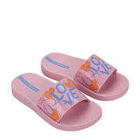 thumbnail: Roze meisjes Ipanema badslippers van rubber met printopdruk