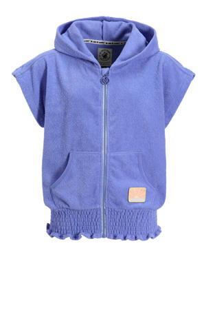 vest van badstof paars