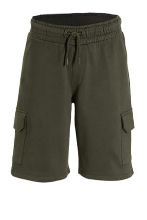 cargo sweat short groen