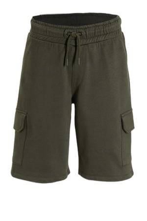 cargo sweat short groen