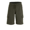 Anytime cargo sweat short groen