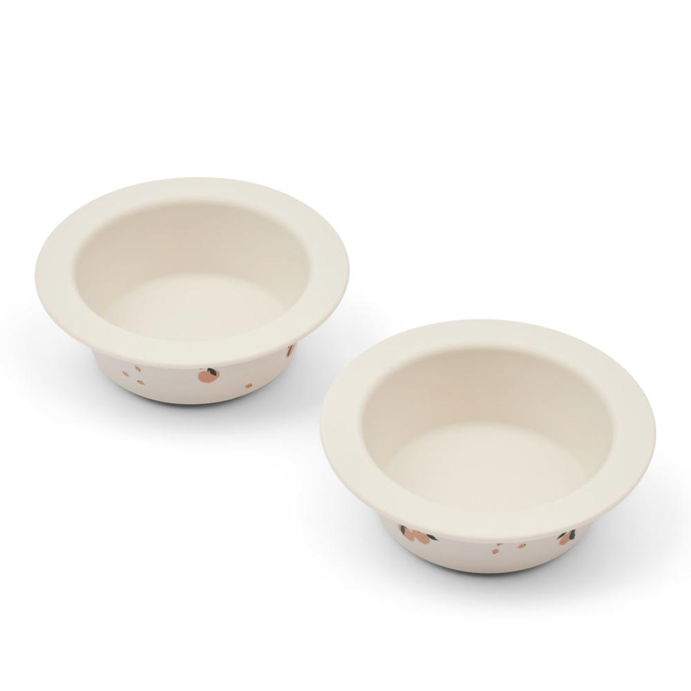 Liewood Peony Printed Suction Bowl 2-Pack
