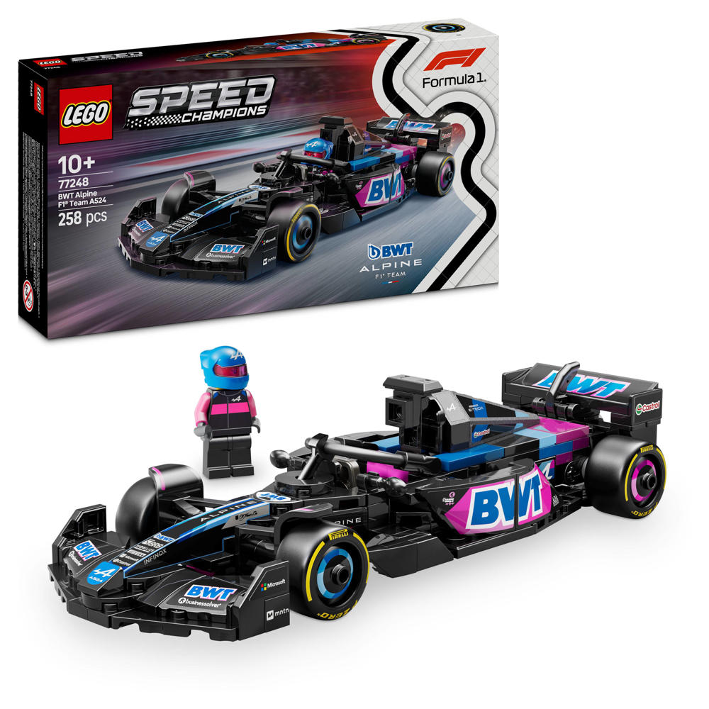 LEGO Speed Champions BWT Alpine F1® Team A524 racewagen 77248