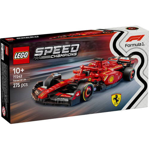 LEGO Speed Champions Ferrari SF-24 F1® racewagen 77242 Bouwset