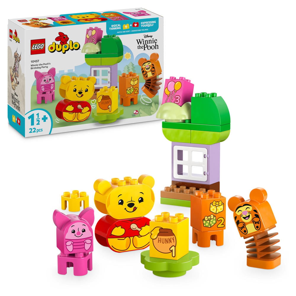 LEGO DUPLO Disney Het Verjaardagsfeest van Winnie de Poeh 10457