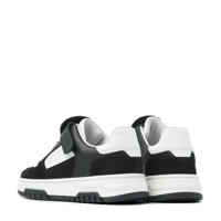 thumbnail: Nubikk Basket Court Jr  leren sneakers zwart/wit