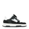 Nubikk Basket Court Jr leren sneakers zwart/wit