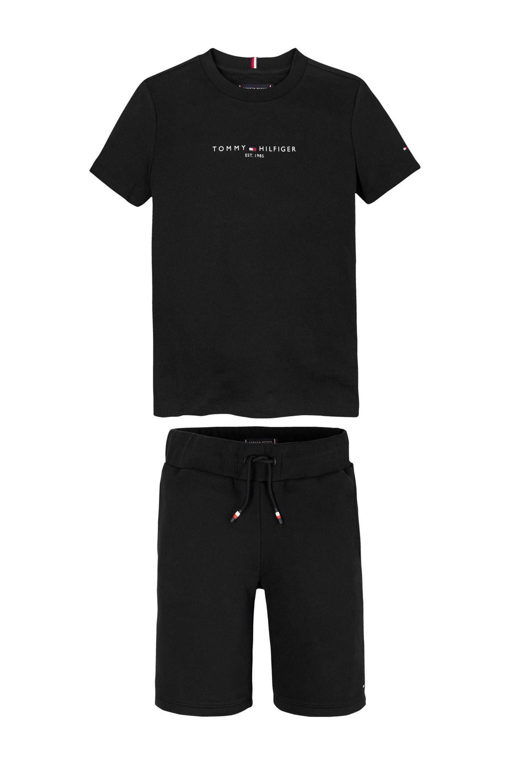Tommy Hilfiger shirt + broek zwart