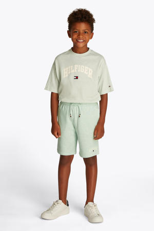 sweatshort mintgroen