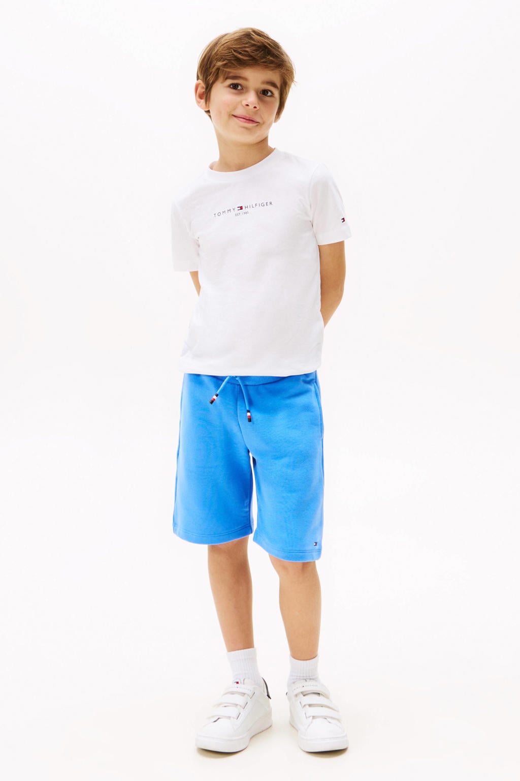 Tommy Hilfiger shirt + broek wit/blauw