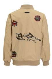 thumbnail: Coolcat jas Jimmy met printopdruk beige