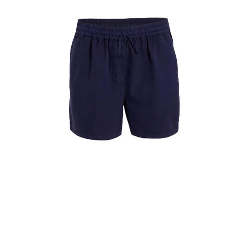 Me & My Monkey twill korte broek donkerblauw Meisjes Katoen Effen