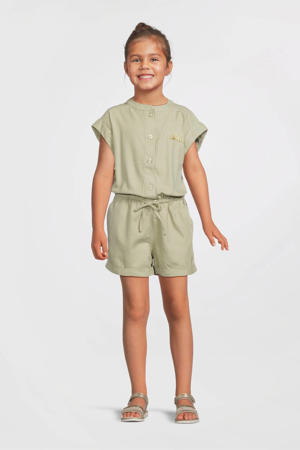 twill jumpsuit lichtkhaki