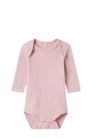 thumbnail: NAME IT BABY romper NBFBODY - set van 3 mauve/roze/ecru