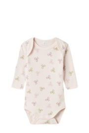 thumbnail: NAME IT BABY romper NBFBODY - set van 3 mauve/roze/ecru