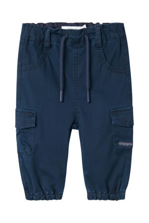 baby cargobroek NBMBEN donkerblauw