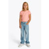 Tommy Hilfiger T-shirt zalm rib gebreid