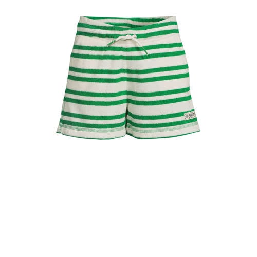 Tommy Hilfiger sweatshort groen Korte broek Meisjes Badstof Streep
