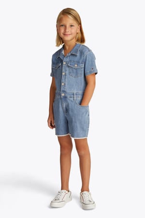 jumpsuit medium blue denim