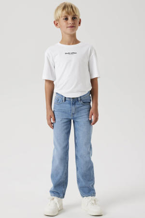 loose fit jeans light blue denim