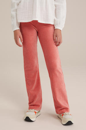 flared legging oranje
