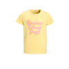 Orange Stars T-shirt met print geel