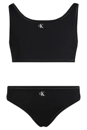 crop bikini zwart