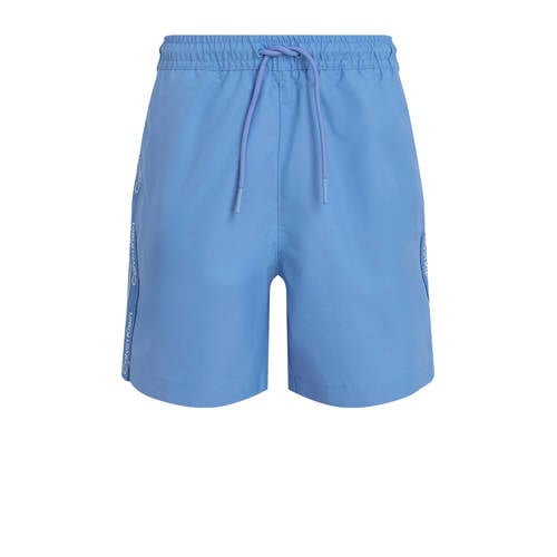 Calvin Klein zwemshort blauw Jongens Polyester Effen
