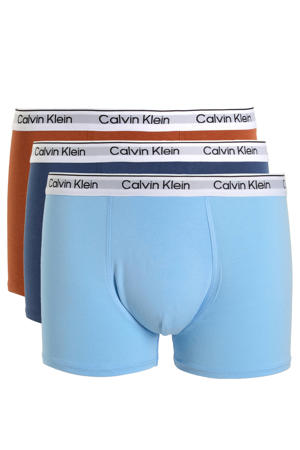   boxershort - (set van 3) donkerblauw/lichtblauw/oranje
