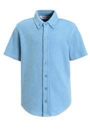 thumbnail: anytime shirt waffle blauw