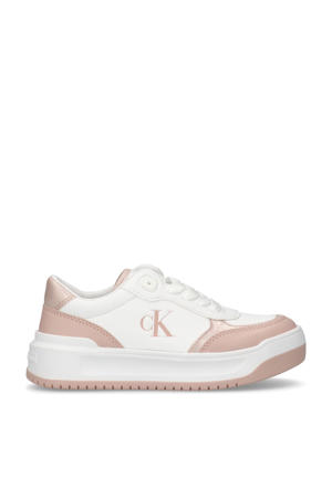 sneakers roze/wit