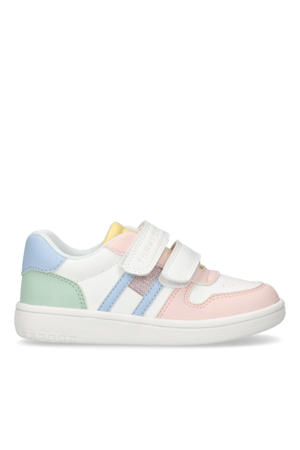   sneakers wit/lichtroze