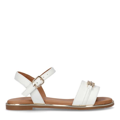 Tommy Hilfiger Mary sandalen wit Meisjes Imitatieleer Effen