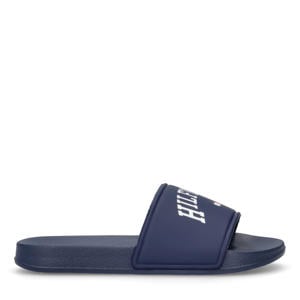 Damian badslippers donkerblauw