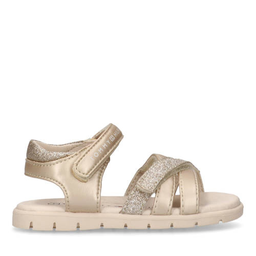 Tommy Hilfiger Alyce sandalen goud Meisjes Imitatieleer Meerkleurig - maat 22 - glitter afbeelding