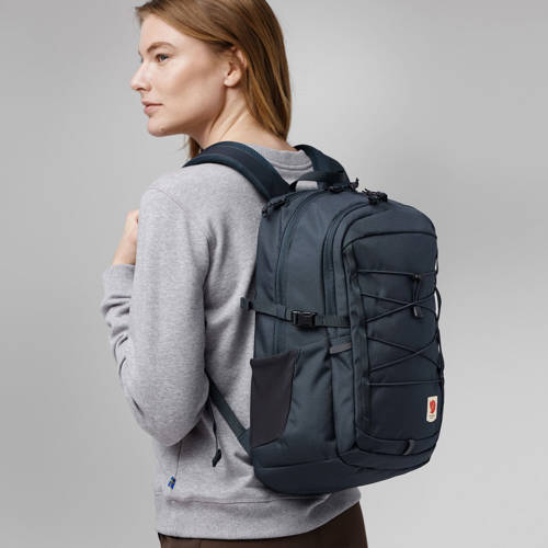 Fjällräven rugzak Skule 20L donkerblauw Jongens/Meisjes Polyamide Effen