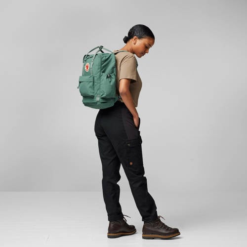 Fjällräven rugzak Kanken Outlong okergeel Jongens/Meisjes Polyamide Effen