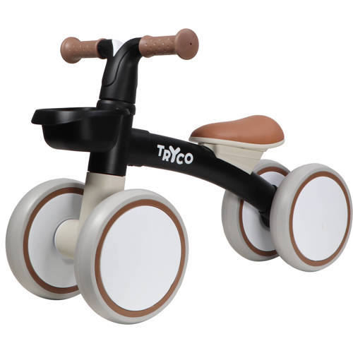 Tryco Eerste Fiets Luna - Zwart Loopfiets | Loopfiets van Tryco