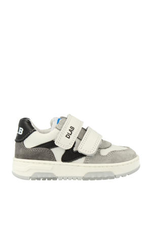   leren sneaker wit