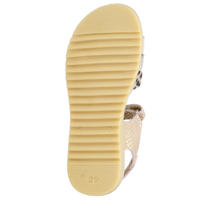 thumbnail: Develab leren sandalen roze/groen/bruin