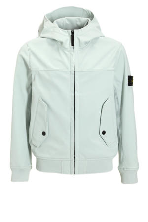 softshell jas zomer; lichtblauw