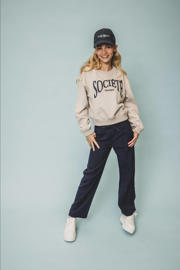 thumbnail: LOOXS 10sixteen loose casual broek donkerblauw